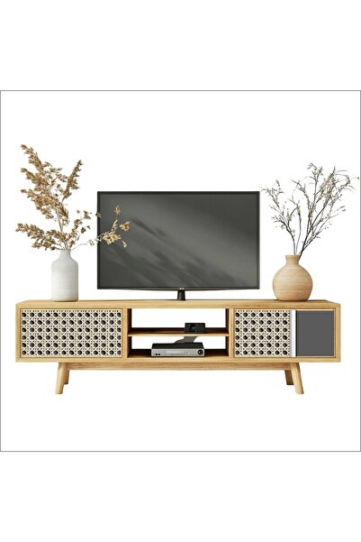 Bigaimaj Wicker Rattan Patterned Self Adhesive Laminated Cabinet, Dresser Covering Foil