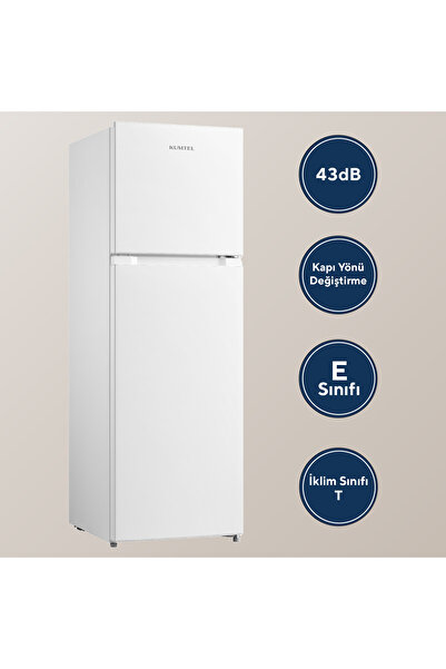 KUMTEL Çift Kapılı No Frost Buzdolabı 266l Htmf-270
