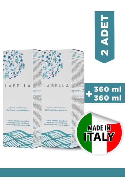 Labella LENS SOLÜSYONU 360 ML + 360 ML (2 ADET)