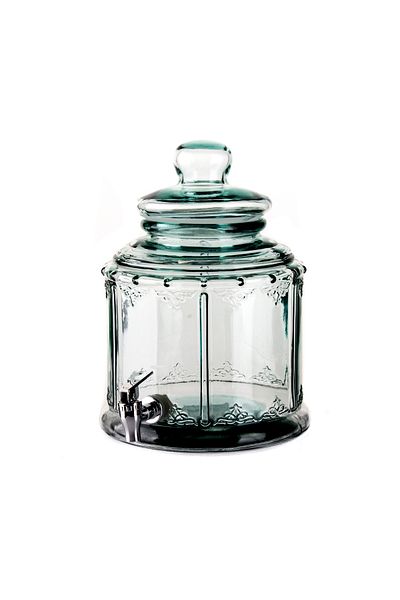san miguel Tarro Bohemian Barrel with Lid and Spout