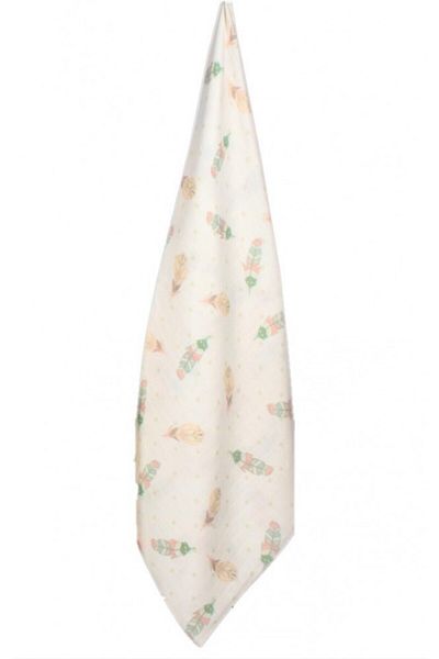 Sevi Bebe Feather muslin diaper 100x120 cm SeviBebe