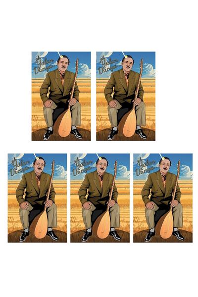 Jethızında 5'li Set Neşet Ertaş Ah Yalan Dünya Yazılı Oto Kokusu