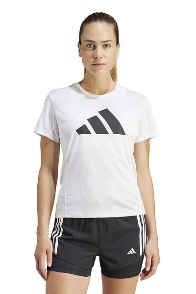 adidas RUN IT TEE Tricou alb cu mânecă scurtă pentru femei