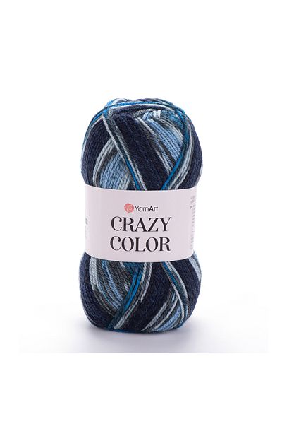 Yarnart Crazy Color - Μαρμάρινο Χειροποίητο Νήμα Ebruli-174