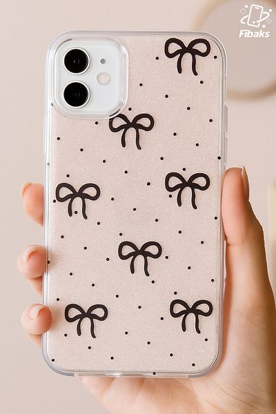 Fibaks حافظة متوافقة مع هاتف Apple iPhone 11، غطاء ممتص للصدمات لامع ومسامي باللون الأسود الفضي