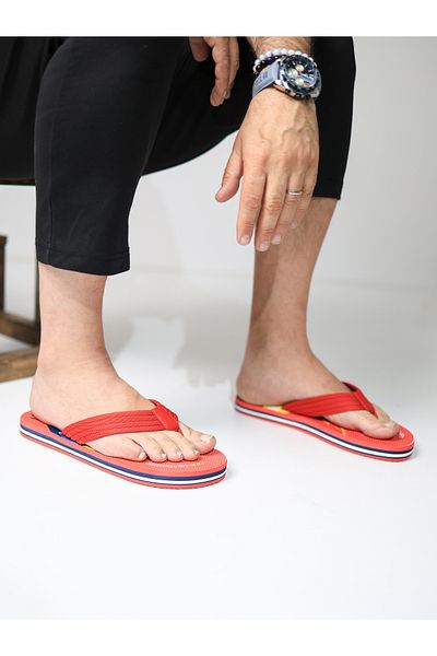HANOX Digital Printing Men's Flip Flops Beach Slippers