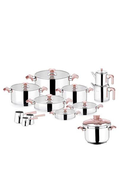 Aryıldız T-t King Ideal Set Rose Gold 22 Parça