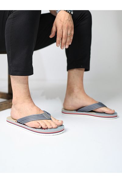HANOX Digital Printing Men's Flip Flops Beach Slippers