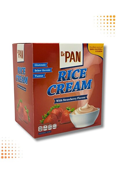 Dr Pan Rice Cream ( Çilekli - 400gr )