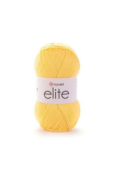 Yarnart Elite - Χειροποίητο Πλεκτό Νήμα Κίτρινο-216