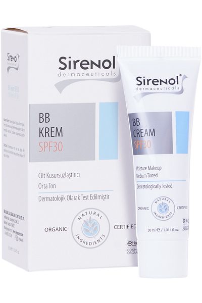 Sirenol Bb Cream Spf30 Medium Tone 30 ml