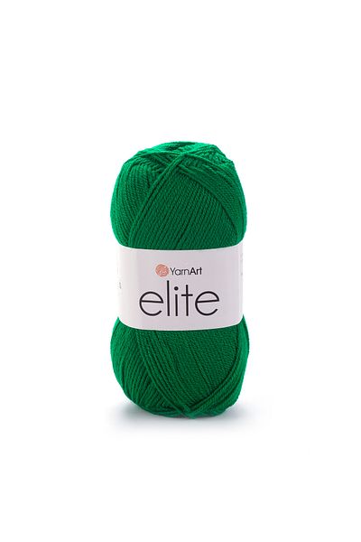 Yarnart Elite - Πλεκτό Χέρι Σχοινί Emerald Green-846
