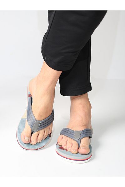 HANOX Digital Printing Men's Flip Flops Beach Slippers