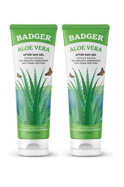 Badger Aloe Vera Gel Set of 2 118 ml / 118 ml