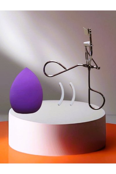 Butikgaraj Makeup Sponge Eyelash Curler