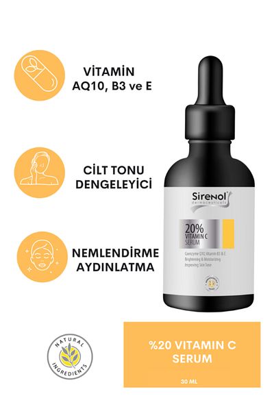 Sirenol 20% Vitamin C Serum