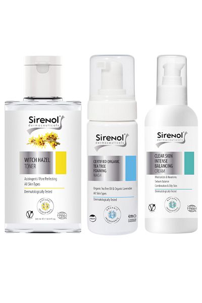 Sirenol Purifying and Sebum Balancing Set (Natural Witch's Bane and Organic Tea Tree)