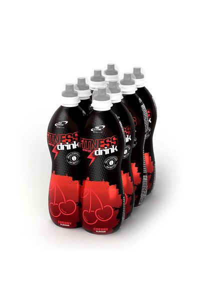 Pro Nutrition Fitness Drink Pack - Cherries 8 X 600 ml