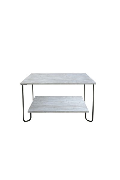 Mourah Home Marbo Modern Coffee Table Ancient White Multipurpose H 45cm Ancient White
