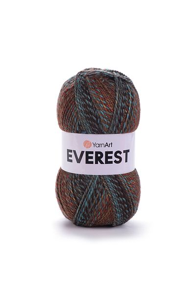 Yarnart Everest - Μαρμάρινο Χειροποίητο Πλεκτό Νήμα Ebruli-7046