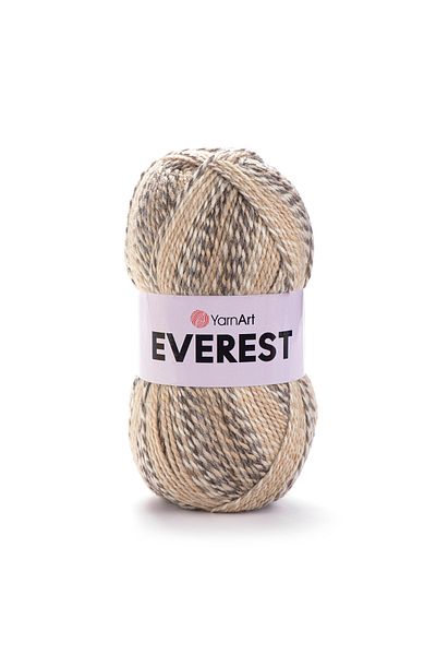 Yarnart Everest - Μαρμάρινο Χέρι Πλεκτό Νήμα Ebruli-7024