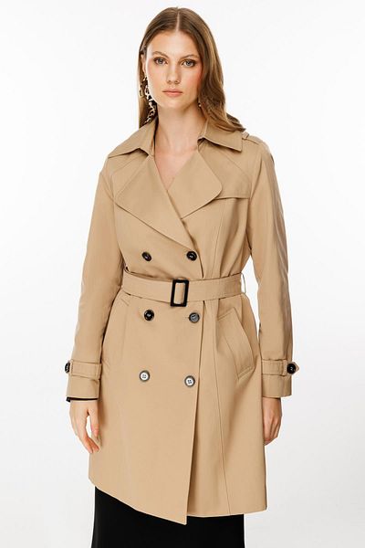 Ekol 8503 Ecol Apoleted Trench Coat