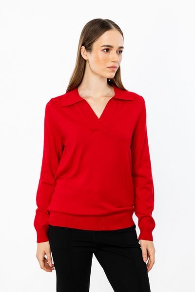 ON Shirt Collar Knitwear Sweater - Regular Fit