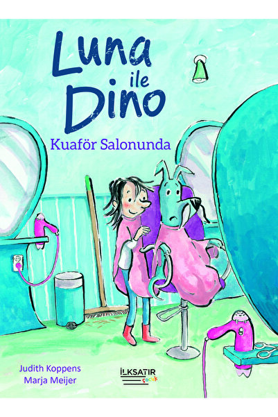 İLKSATIR YAYINEVİ Luna ile Dino Kuaför Salonunda