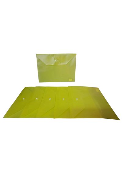 Stilo STİLO 140 Micron Yellow Snap File - 6 Pieces