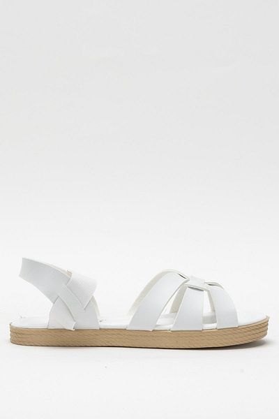 Liger Daily Stylish and Comfortable White Women's Sandal