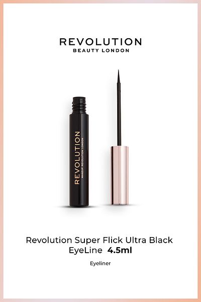 Revolution Super Flick Ultra Black Eyeliner