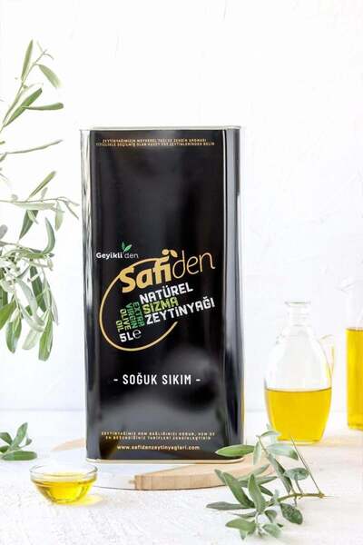 Safiden Natürel Sızma Zeytinyağı 5 lt