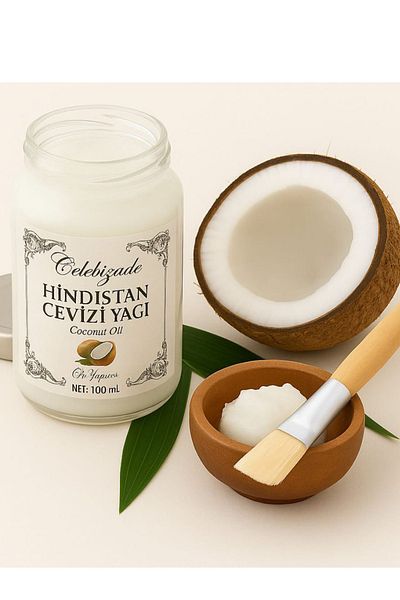 OrdoVeni 100% Pure Coconut Oil 100 ml - Nature and Purity