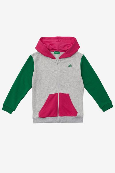 United Colors of Benetton Дамски суитшърт с качулка Bnt-g20831