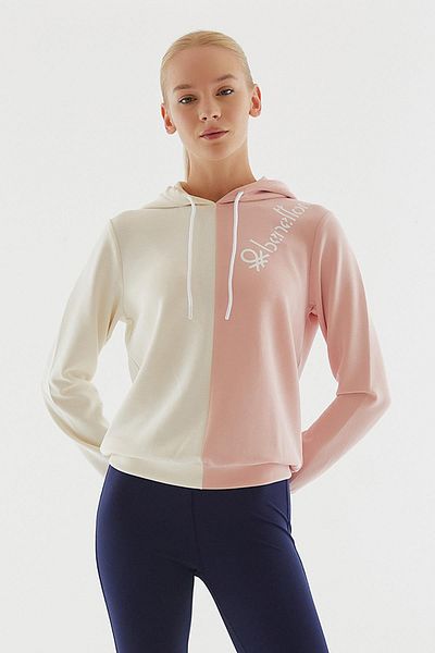 United Colors of Benetton Hanorac cu glugă pentru femei Bnt-w20724