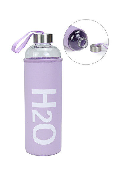Trendmiya Bez Kılıflı 1000 ml Cam Matara