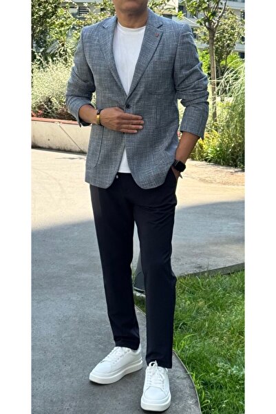 ACTUAL Slim Fit Blazer Tek Ceket 7145-1 R5 Laci