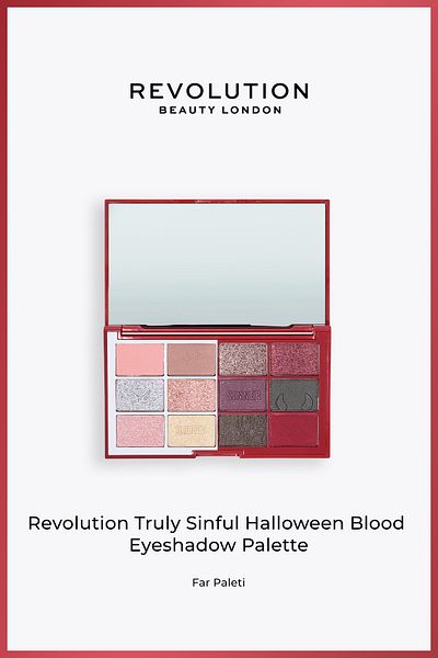 Revolution Truly Sinful Eyeshadow Palette - Eyeshadow Palette - Blurred Blood