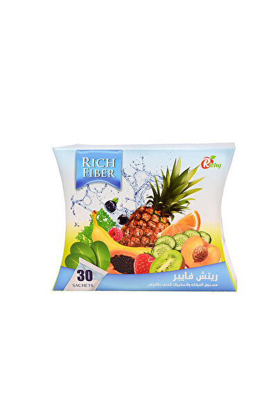Rich Fiber مسحوق الريتش فايبر 30 ظرف