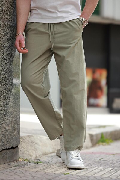 Madmext Mint Yeşili Rahat Kesim Erkek Pantolon E6561