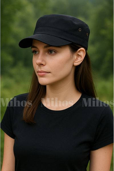 Mihos Unisex Black Fidel Castro & Che Guevara Hat