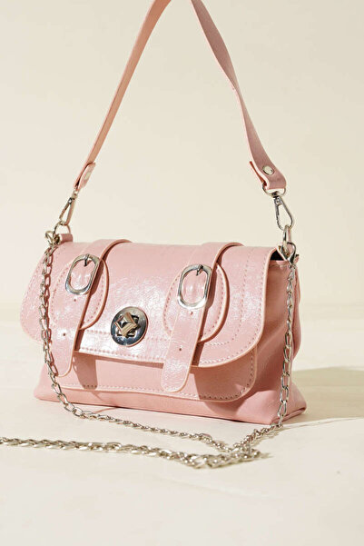 Calliopia Yumuşak suni deri el ve omuz çantası