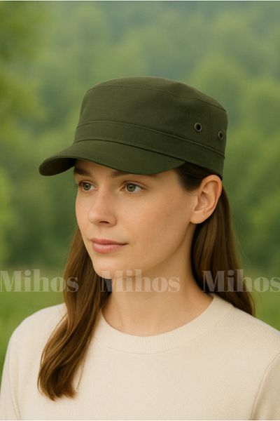 Mihos Unisex Khaki Fidel Castro & Che Guevara Hat