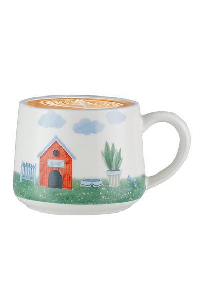 Madame Coco Vernazza Figured Mug - Colored - 380 ml