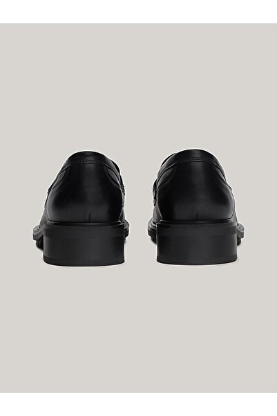 Tommy Hilfiger Kadın Deri Loafer Ayakkabı FW0FW08029BDS