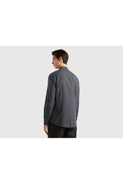 United Colors of Benetton Ανδρικό πουκάμισο Oxford 5xoduq02k