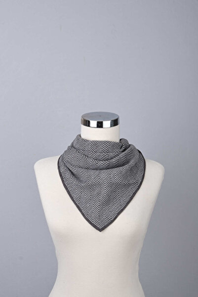 Sebir Moda Herringbone Patterned Knitwear Scarf