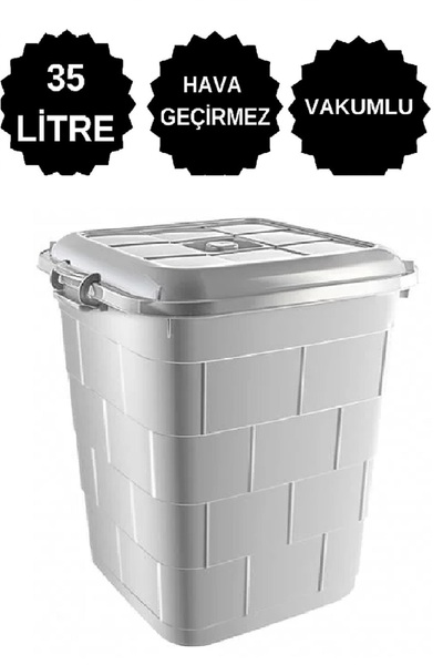 DEEMBRO Unseen Storage Box Container Mega Large Size 35 Liters Vacuum Silicone Airproof 35*42*39 cm