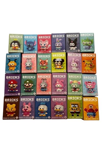 Bricks Mini Random Model Cartoon Characters