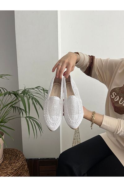 Behtah Kundura Dantela tricotată Pantofi ușoare pentru femei Pantofi pentru acasă Pantofi pentru acasă